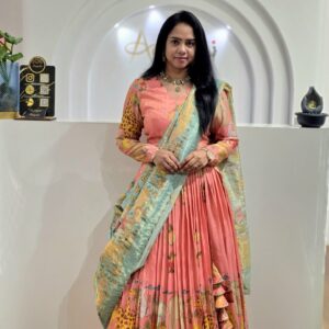 Lehengas pink lehanga
